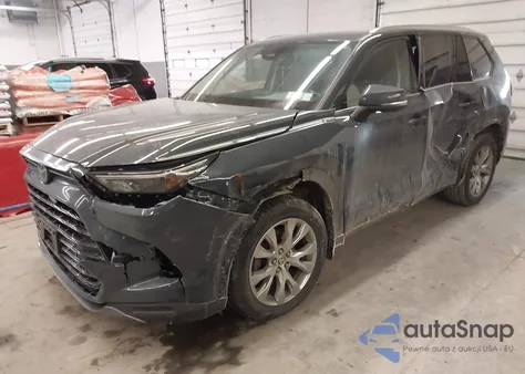 2024 Toyota Grand Highlander Limited from USA, damaged, VIN 5TDAAAB59RS015624